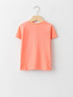 Bisiklet Yaka K?sa Kol Bask?l? Pamuklu Erkek Bebek Ti??rt - Waikiki фото 2