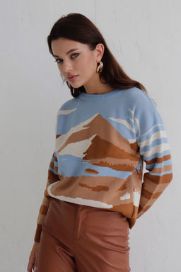 Свитер  Горы с шерстью мериноса - Martichelli фото 5