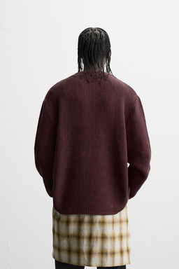 RELAXED FIT SWEATER - Zara фото 3