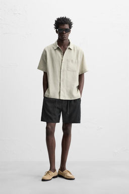 BERMUDA SHORTS LINEN BLEND - Zara фото 29