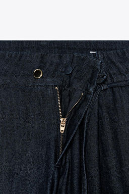DARTED WIDE-LEG TROUSERS - Zara фото 5
