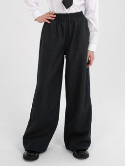 Брюки-палаццо для девочек - Синий мир фото 6