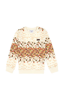 Erkek _ocuk Krem Bisiklet Yaka _nce Sweatshirt - U.s. polo assn фото 4