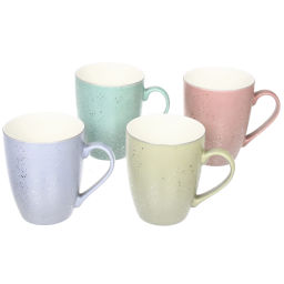 Кружка керамическая 350мл "Диско", микс 4цвета