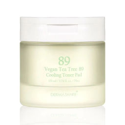 Vegan Tea Tree 89 Cooling Toner Pad - Пэды для лица тонизирующие с экстрактом чайного дерева, 170 мл 70шт