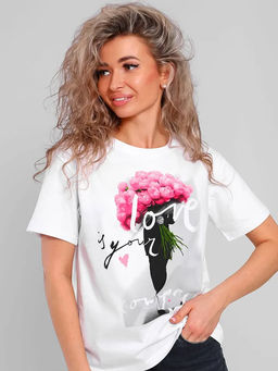 Футболка женская 313 - Вега фото 2