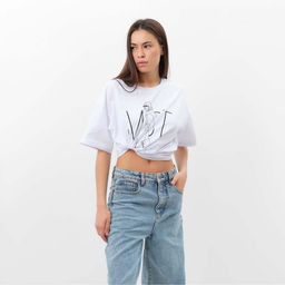 Футболка женская MIST Girl, размер 48-50 (XL), белая