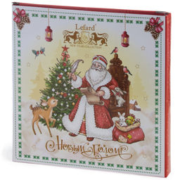 ТАРЕЛКА ЗАКУСОЧНАЯ LEFARD ДЕД МОРОЗ 20,5 СМ  фото 2