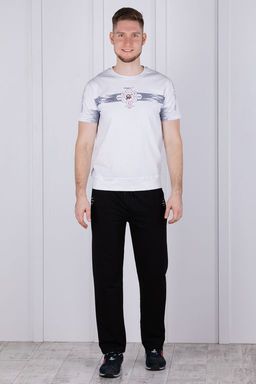 Брюки спортивные 
 3.MM109A-чёрный