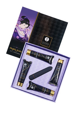 Набор Shunga Шаловливая Гейша (Naughty Geisha), 4 средства + вибропуля