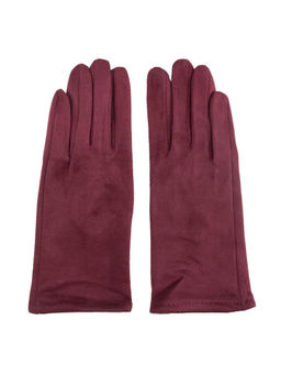 Перчатки из полиэстера с бархатистой поверхностью