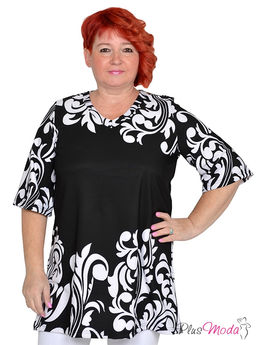 Туника Модель №1802 размеры 44-84 - Plusmoda фото 2