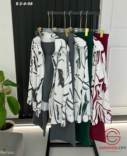 Костюм женский тройка с принтом - Bruno фото 4