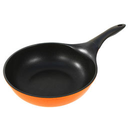 Сковорода-вок Сеул 28см титановое покрытие, бакелитовая ручка (Корея) - Домашняя мода фото 2