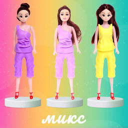 Кукла-модель Анна в пластиковом костюме, МИКС - Simaland фото 7