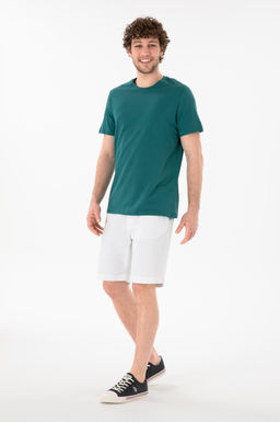 Erkek Regular Fit Bisiklet Yaka Koyu Ye_il Basic Ti__rt Sepette S_rpriz _ndirim - U.s. polo assn фото 5