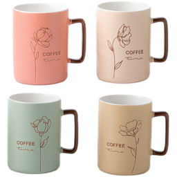 Кружка JEWEL Флер 405 мл (new bone)