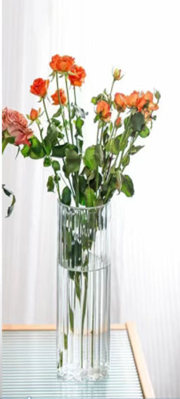 Ваза для цветов 20 см / WRD-117 /уп 30/без индивидуальной упаковки