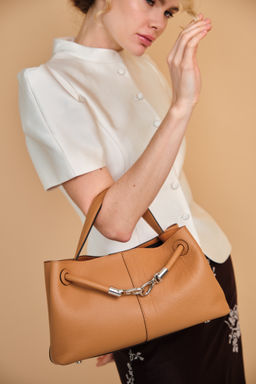 Сумка Ties DBR 31185 коричневый лист  фото 3