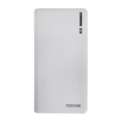 Внешний аккумулятор Luazon PB-01, 7200 мАч, 2 USB, 1/2.1 А, фонарик, белый - Luazon home фото 5