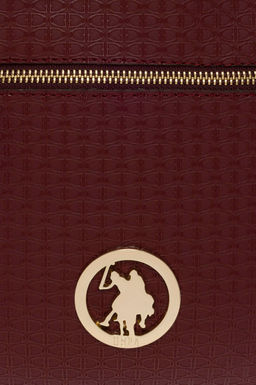 U. S. Polo Assn Женская бордовая сумка через плечо - U.s. polo assn фото 6