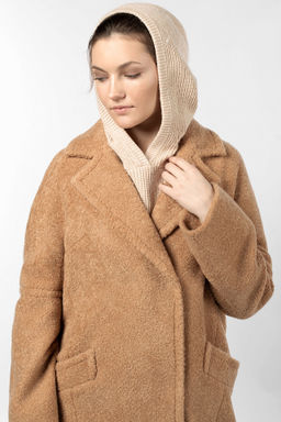 01-10386 Пальто женское демисезонное - El podio фото 6