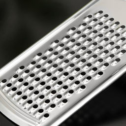 Тёрка для сыра мелкая Доляна «Валдай», рабочая часть 11,5×5,8 см, нержавеющая сталь, цвет коричневый