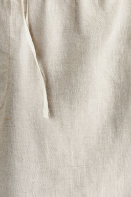 Pantal?n corto de lino Regular Fit - H&m фото 4