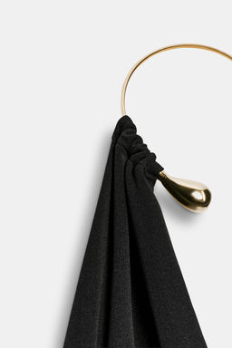 VESTIDO HALTER CHOKER / Negro - Zara фото 10