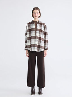 Beli Lastikli Kad?n Triko Pantolon