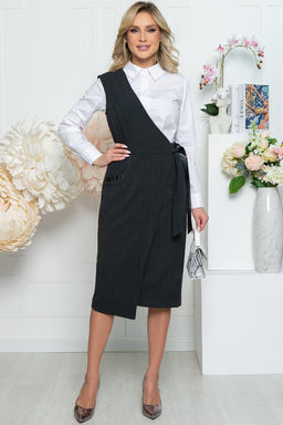 Сарафан Стиль (графит) П5464 - Lt collection фото 12
