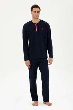 Erkek Lacivert Pijama Tak_m_