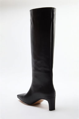 Trendyolmilla Shoes Siyah Ince Topuklu Kad?n Cizme TAKAW25CZ00002  фото 8