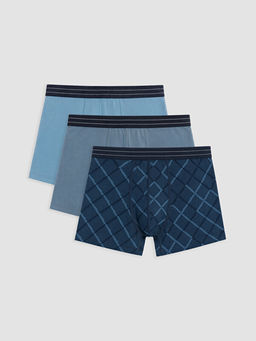 Pamuklu Esnek Erkek Boxer 3l? Paket