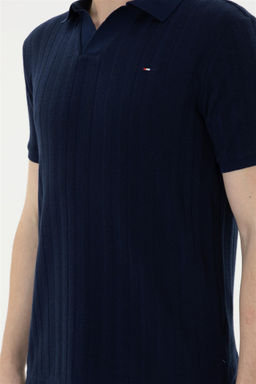 Мужская темно-синяя футболка - U.s. polo assn фото 6