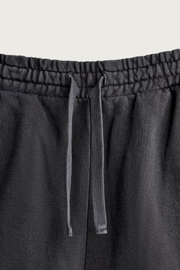 BERMUDA JOGGER B?SICA LAVADA / Antracita oscuro - Zara фото 12