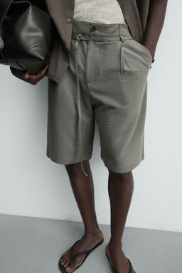BERMUDA BAGGY FIT ESTAMPADO PAISLEY / Azul claro - Zara фото 5