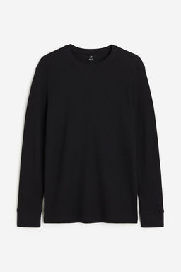 Camiseta en punto gofrado Slim Fit - H&m фото 5