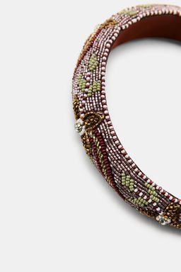 PADDED BEAD HEADBAND - Zara фото 2