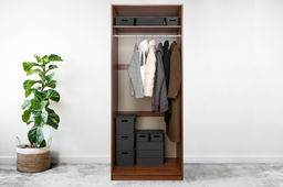 Корзинка с крышкой 7,5 л 35*24,5*10,5 см "Береста" черная (модель 522107)