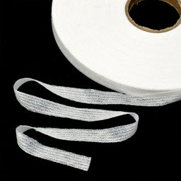 Лента Idealtex нитепрошивная клеевая по долевой 10мм 45г/м? в инд.упаковке белый 4710W рул.100м