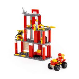 Конструктор Классик Город. Пожарная часть-1.3 (188 элементов) (в коробке) - Полесье фото 3