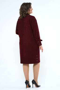 Платье ALANI 2204 бордо - Alani collection фото 4