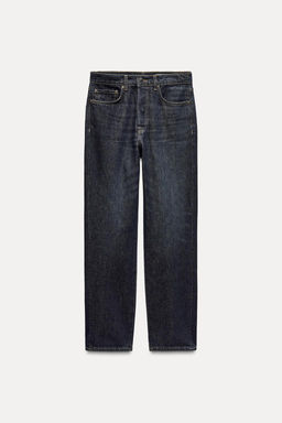 ZW COLLECTION RELAXED FIT MID-RISE JEANS - Zara фото 6