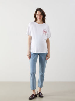 Kar?n Panelli Mom Fit Hamile Jean Pantolon
