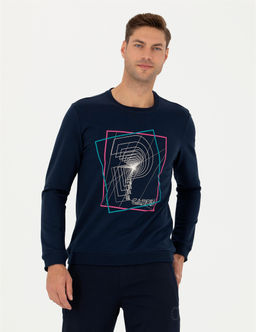 Lacivert Regular Fit Sweatshirt - Pierre cardin фото 4