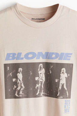 Camiseta oversize con motivo estampado - H&m фото 5