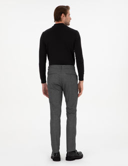 Gri Slim Fit Kanvas Pantolon - Pierre cardin фото 4