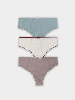 Трусы бразилиана женские в наборе, 3 шт - Mark formelle фото 9