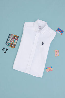 Базовая рубашка с длинным рукавом мальчика Неожиданная скидка в корзине